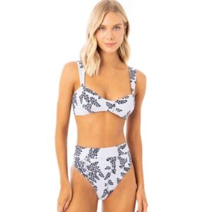 Maaji Sky Vine Penelope Sporty Bralette Bikini Top